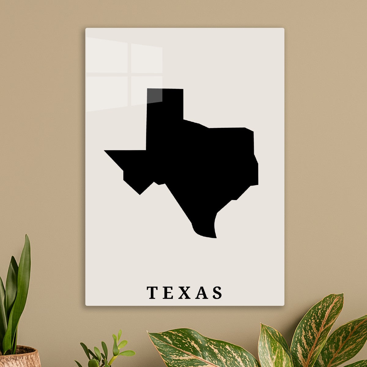 Texas map illustration