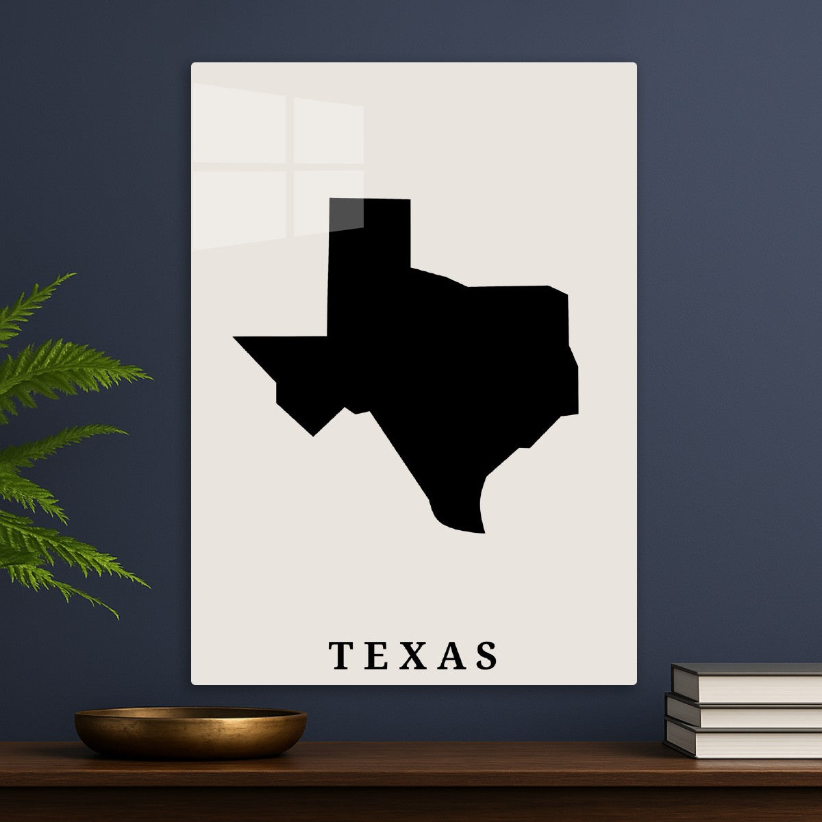 Texas map illustration