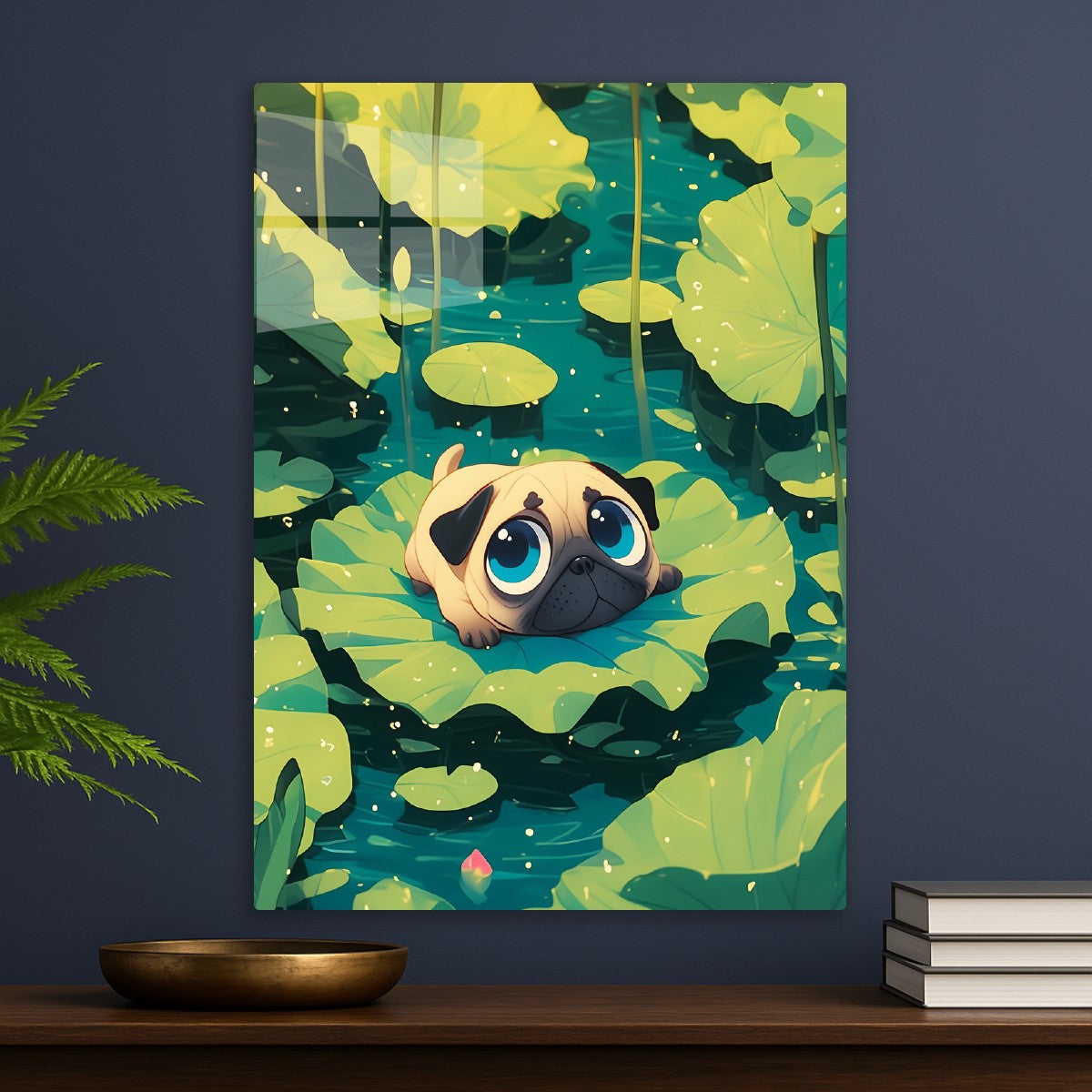 Pug's Lily Pad Adventure