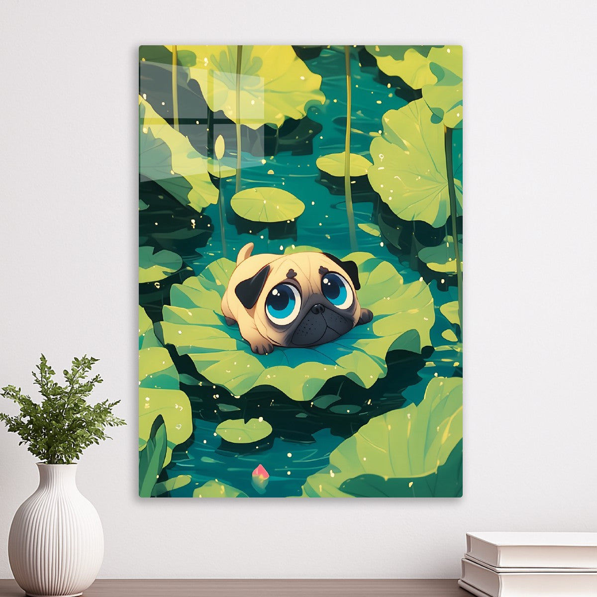 Pug's Lily Pad Adventure