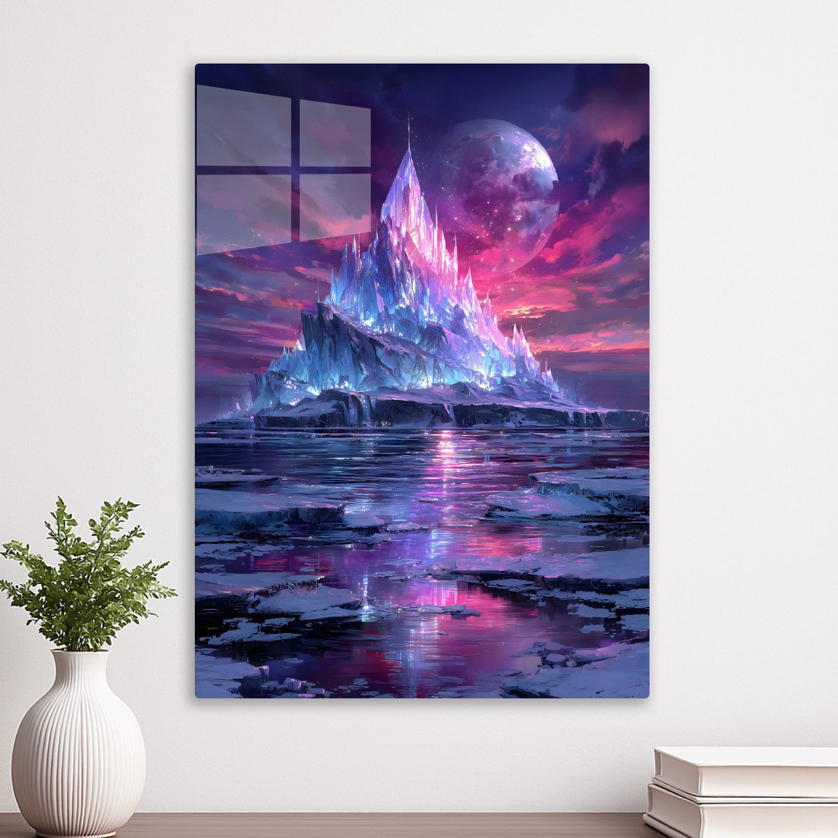 Crystal Fortress of the Icy Mountain