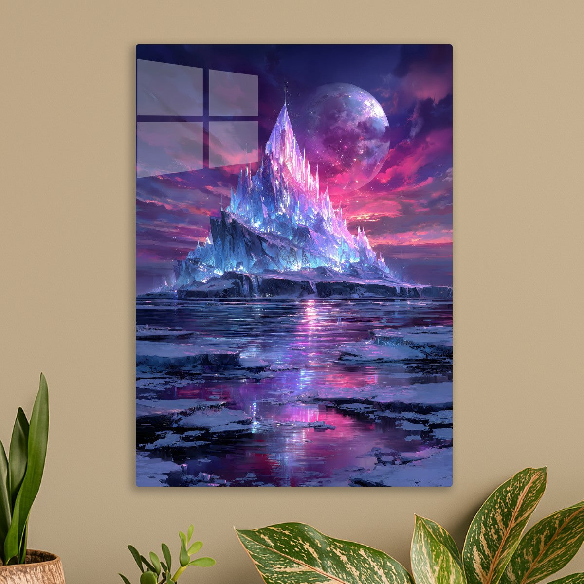 Crystal Fortress of the Icy Mountain