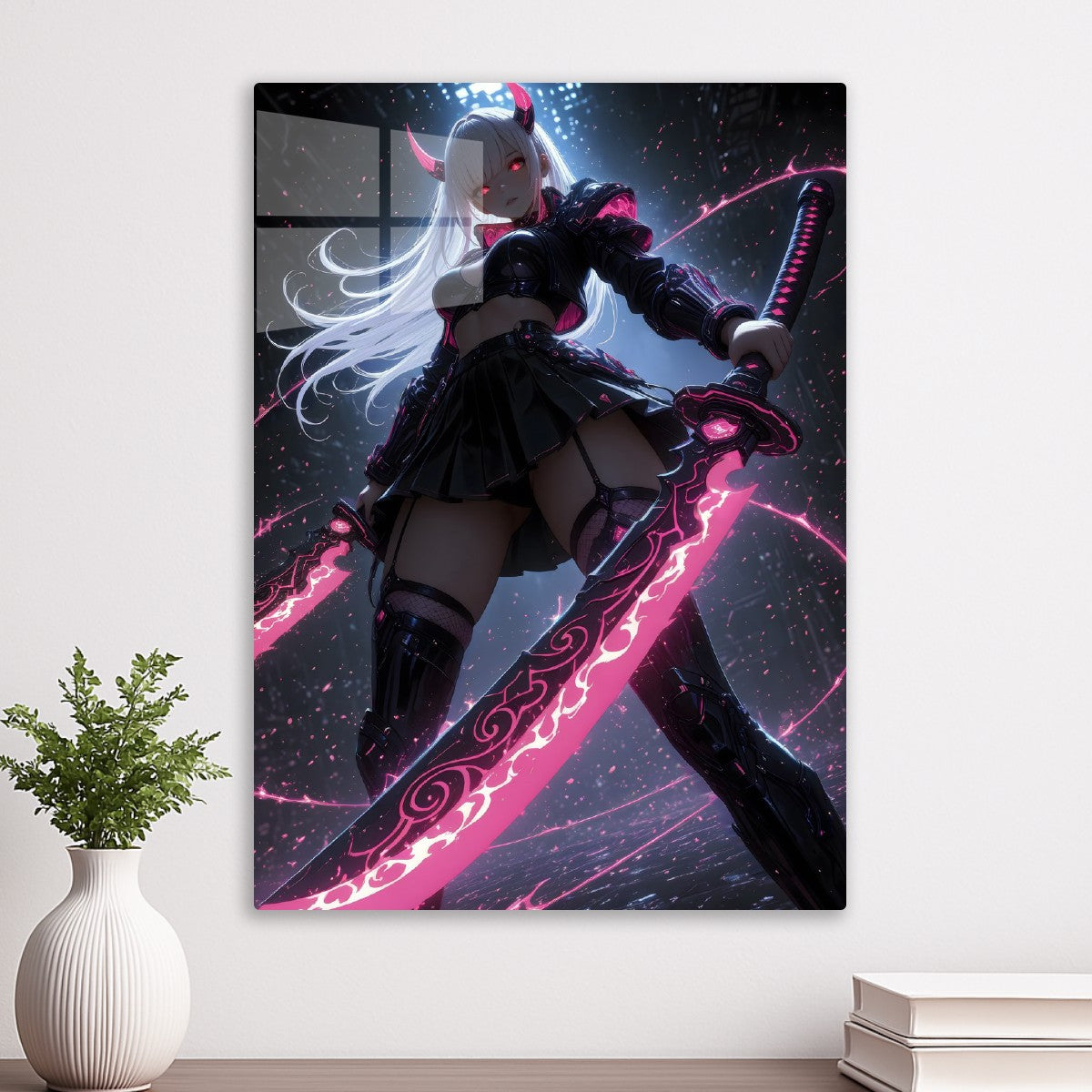 Neon Blade Warrior