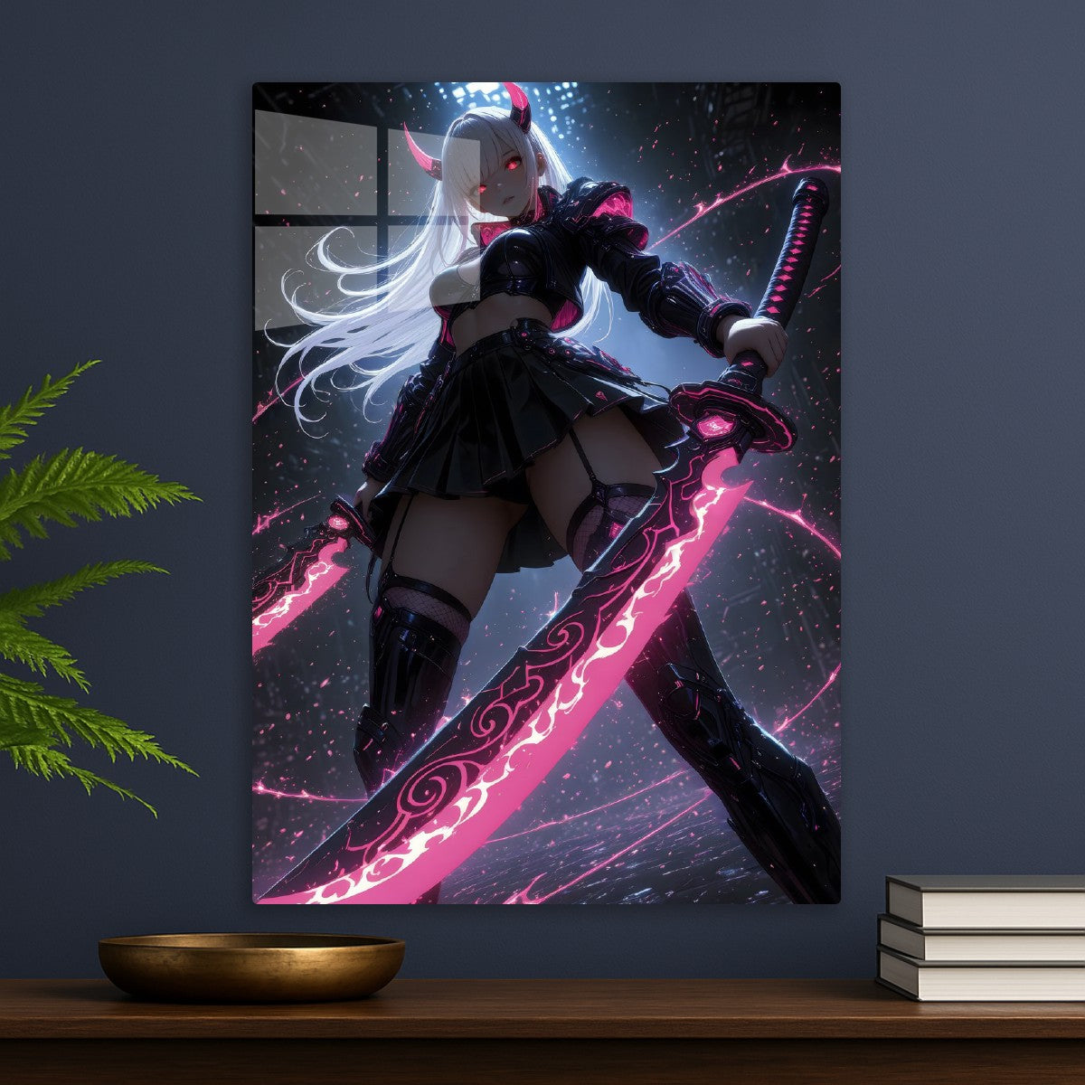 Neon Blade Warrior