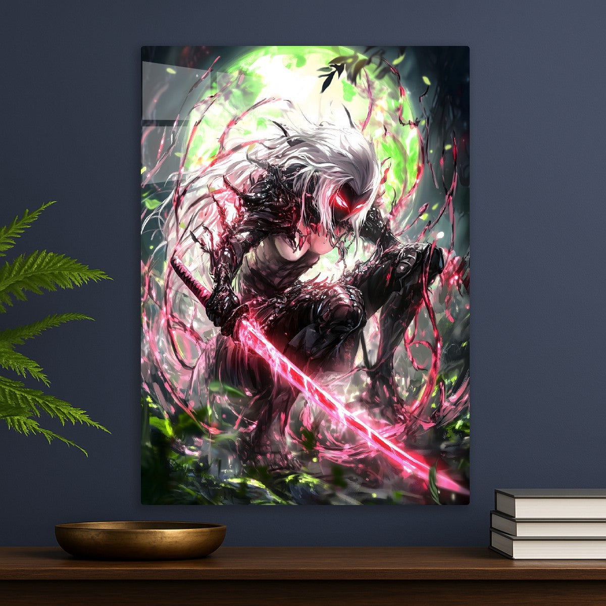 Neon Samurai Shadow