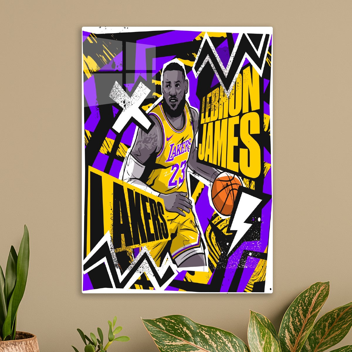 LeBron James Lakers Basketball