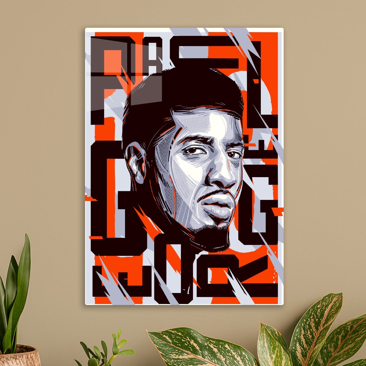 Paul George Portrait Graphic