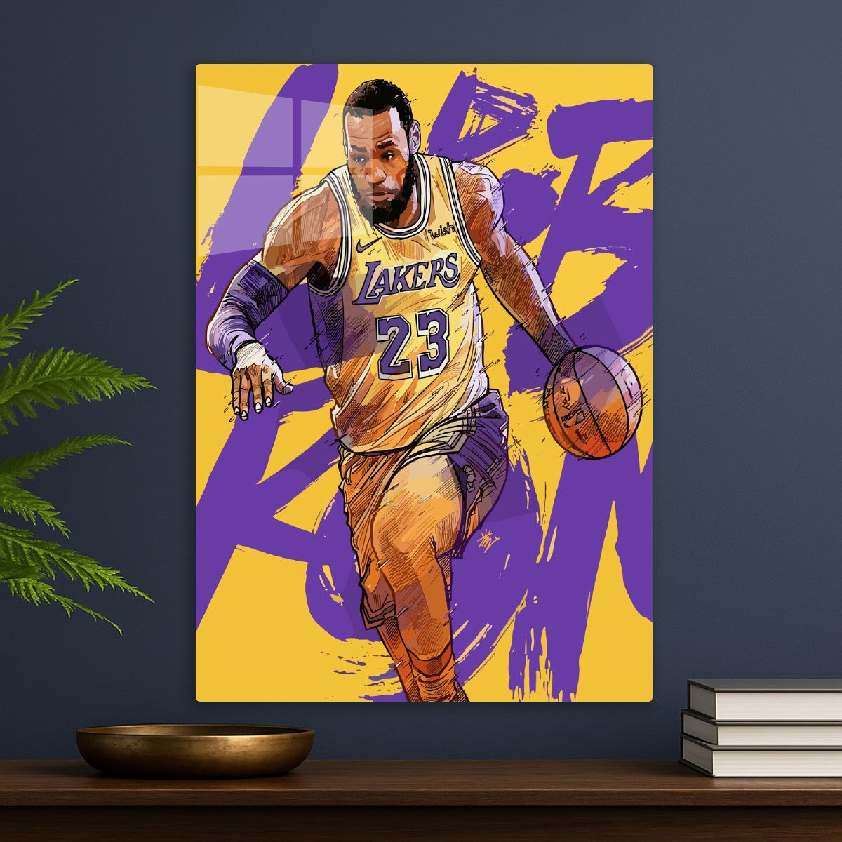 LeBron James Lakers Basketball