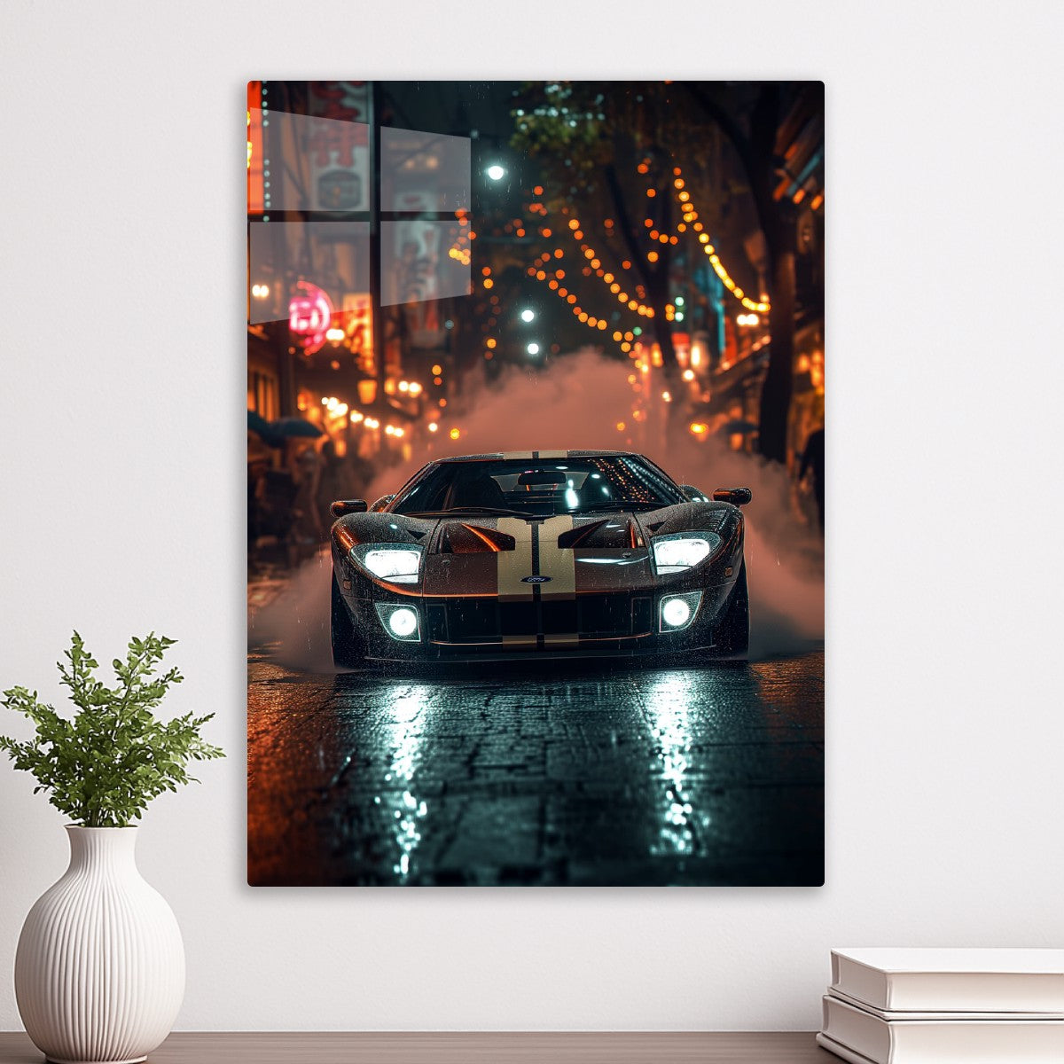 Vaporous Ford GT in the Urban 