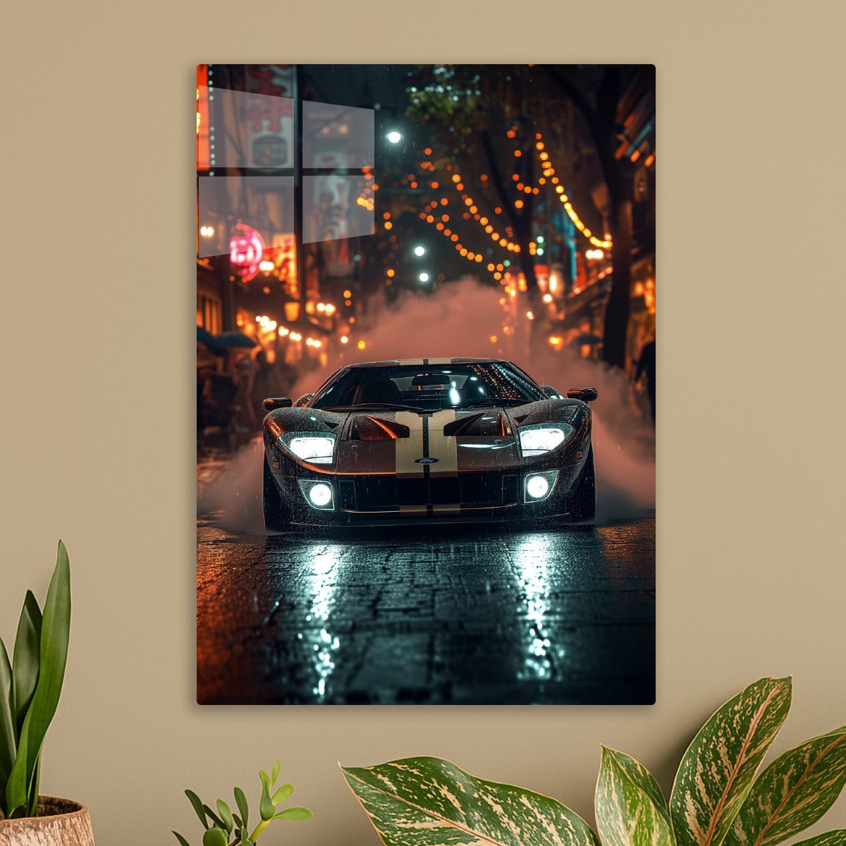 Vaporous Ford GT in the Urban 