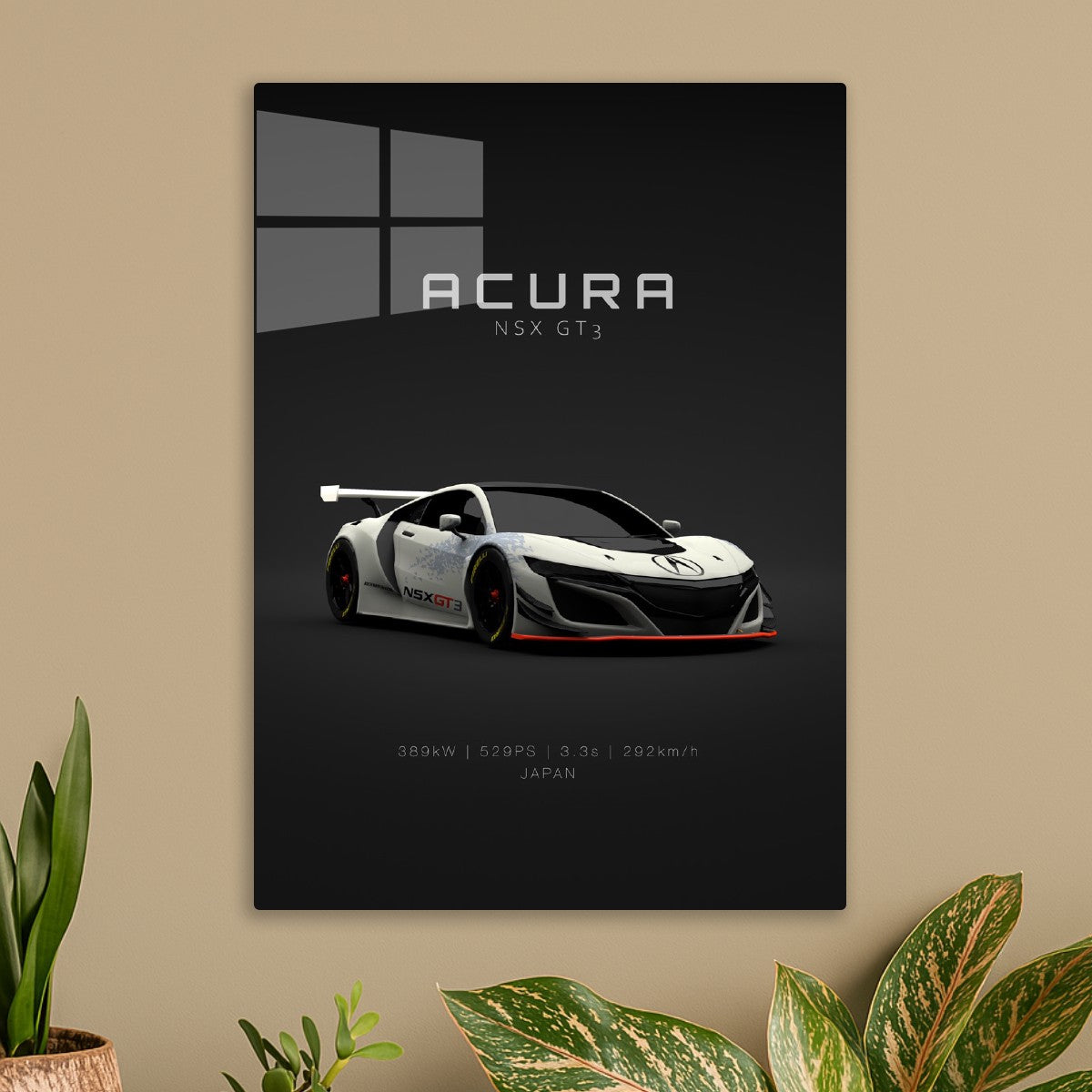 Acura NSX GT3 - Front