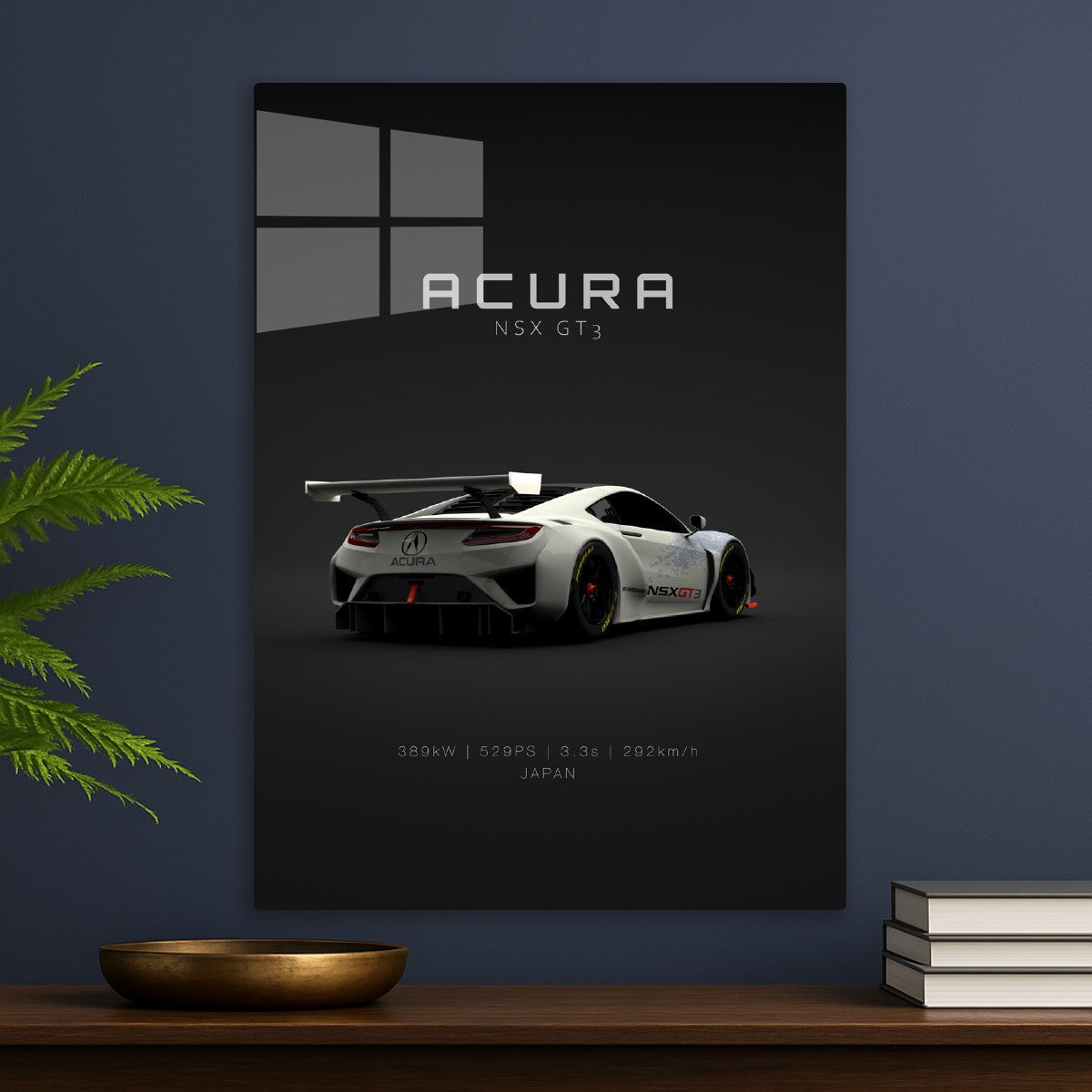 Acura NSX GT3 - Back