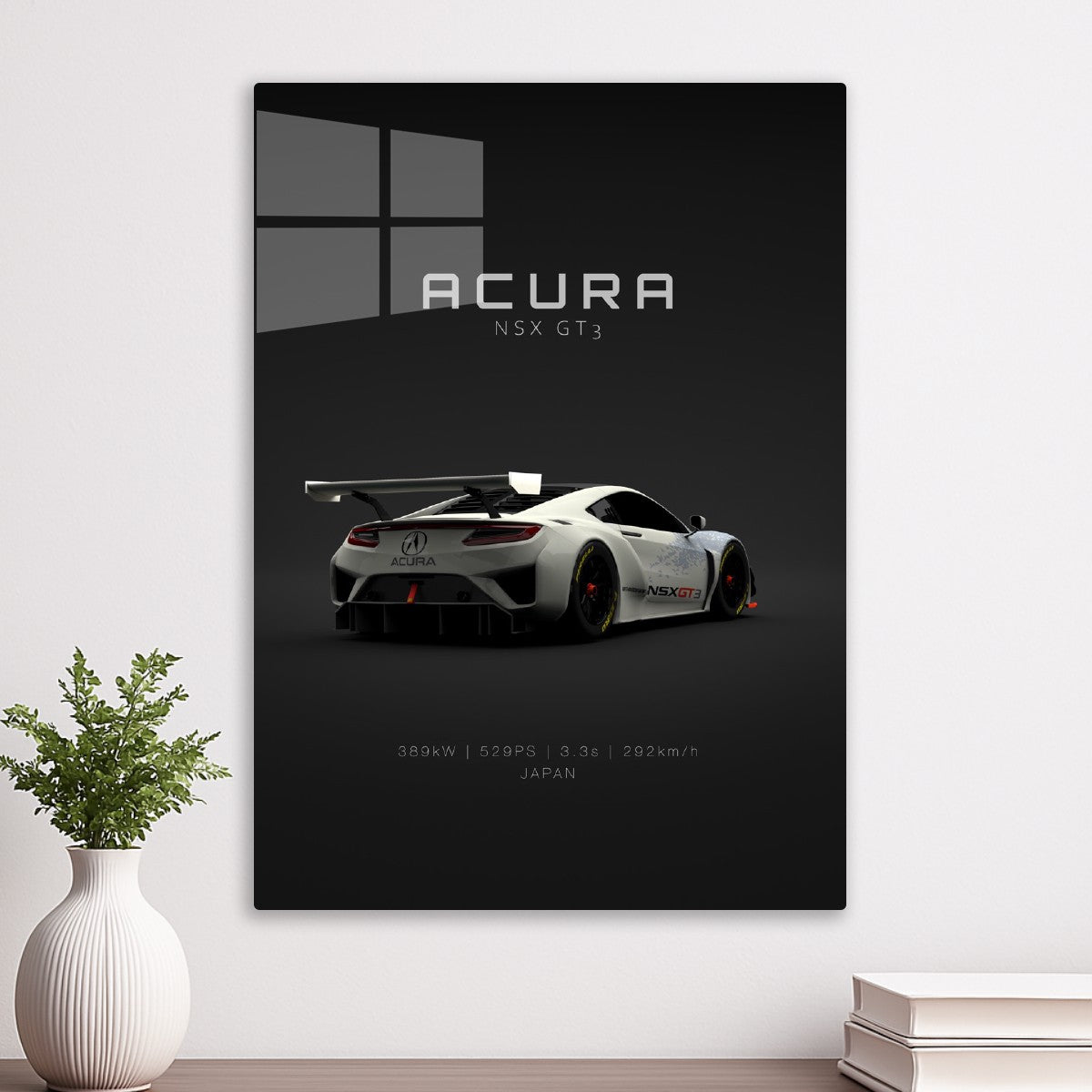 Acura NSX GT3 - Back