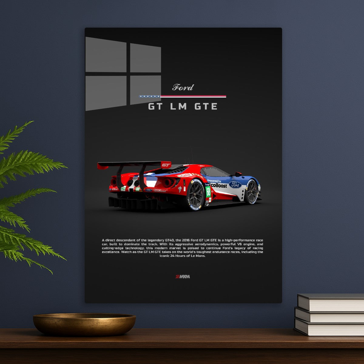 2016 Ford GT LM GTE - Back