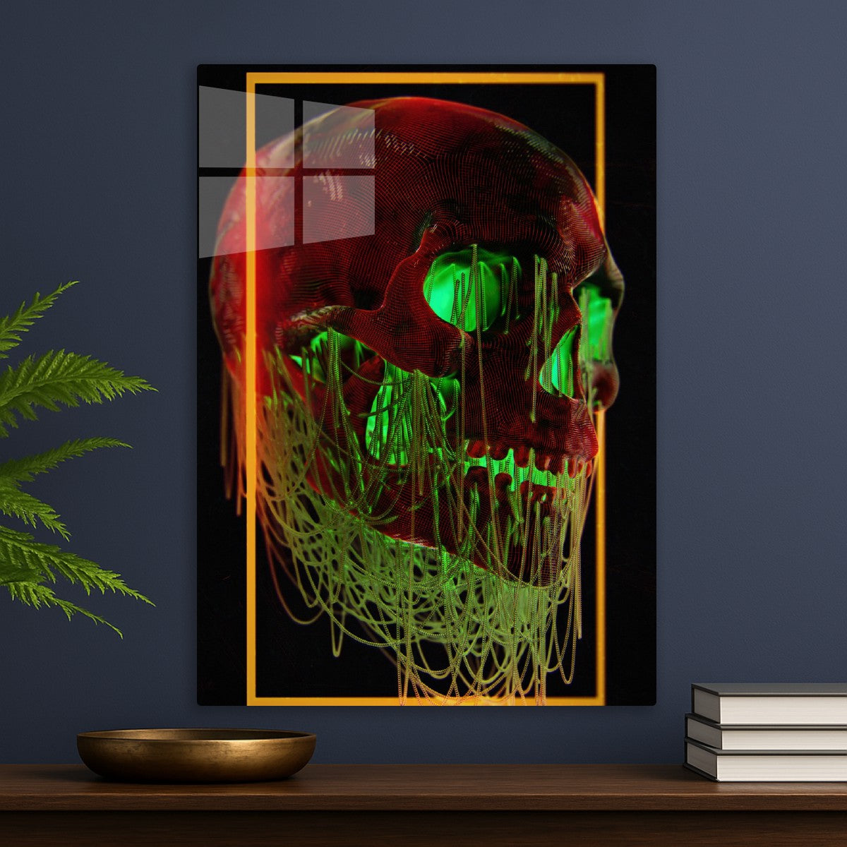 Neon Skull