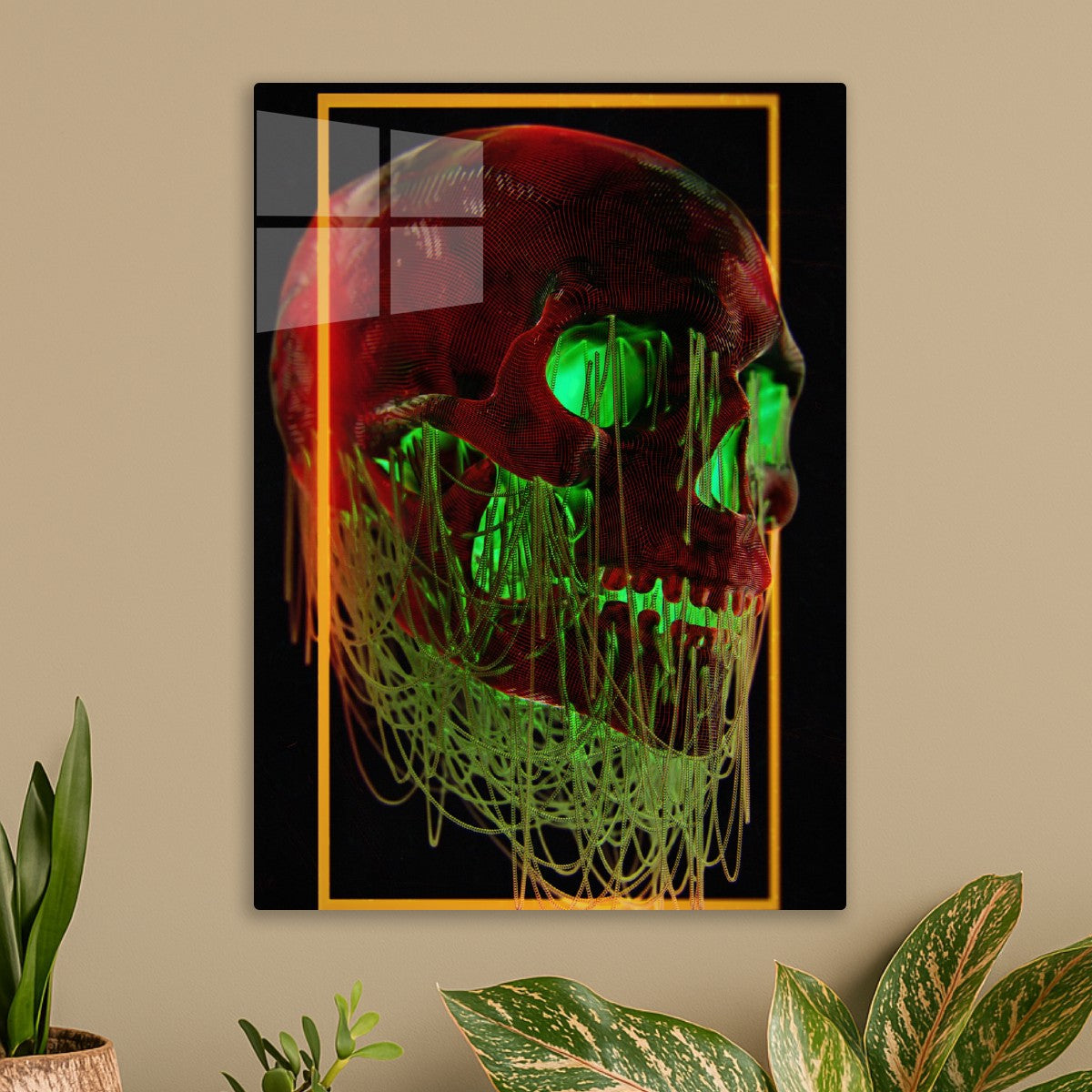 Neon Skull