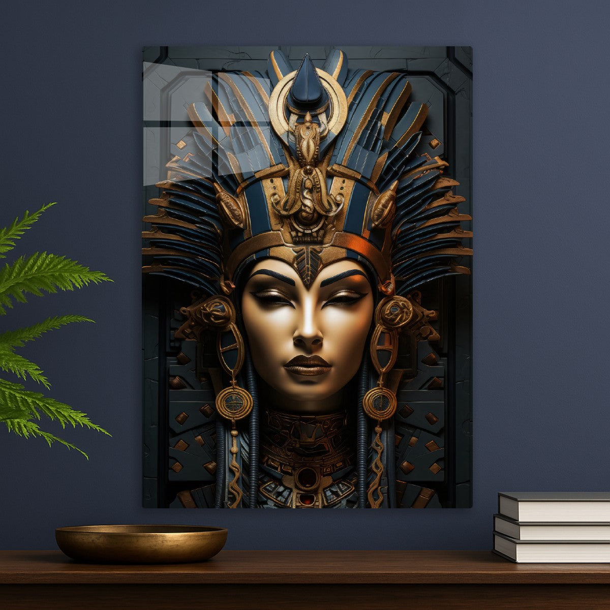 Golden Pharaonic Queen