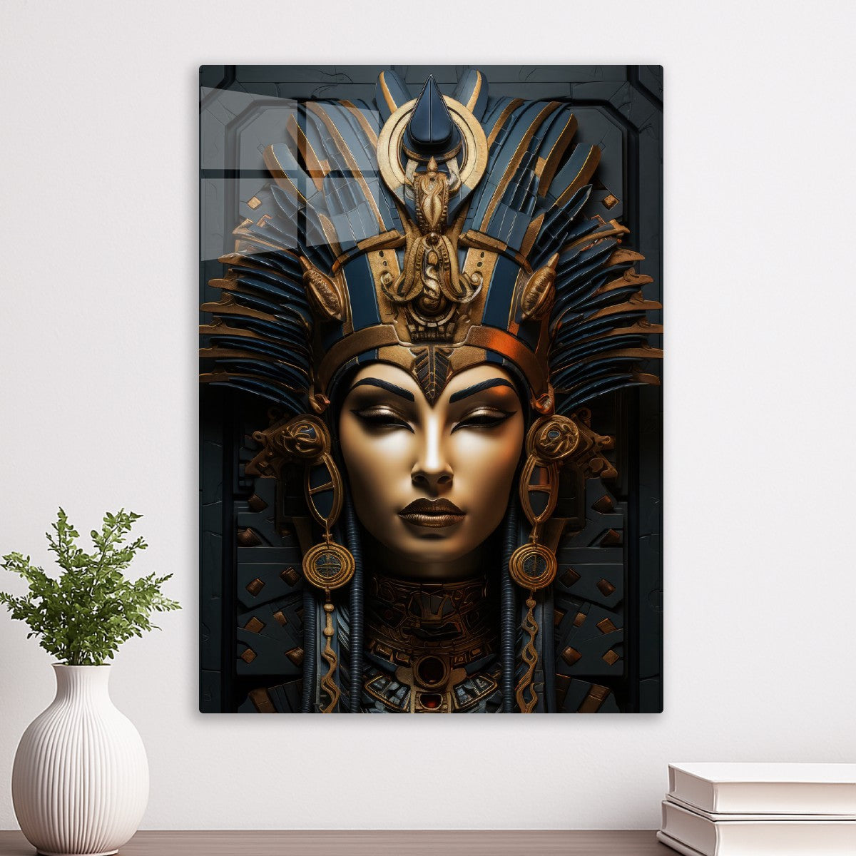 Golden Pharaonic Queen