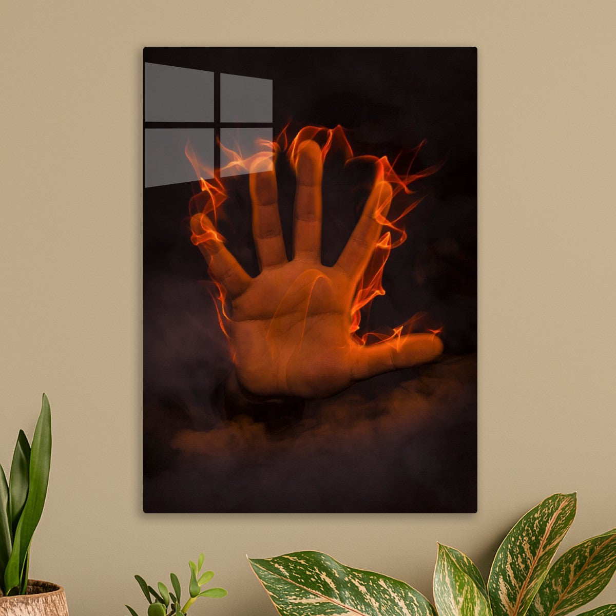 The Blazing Palm