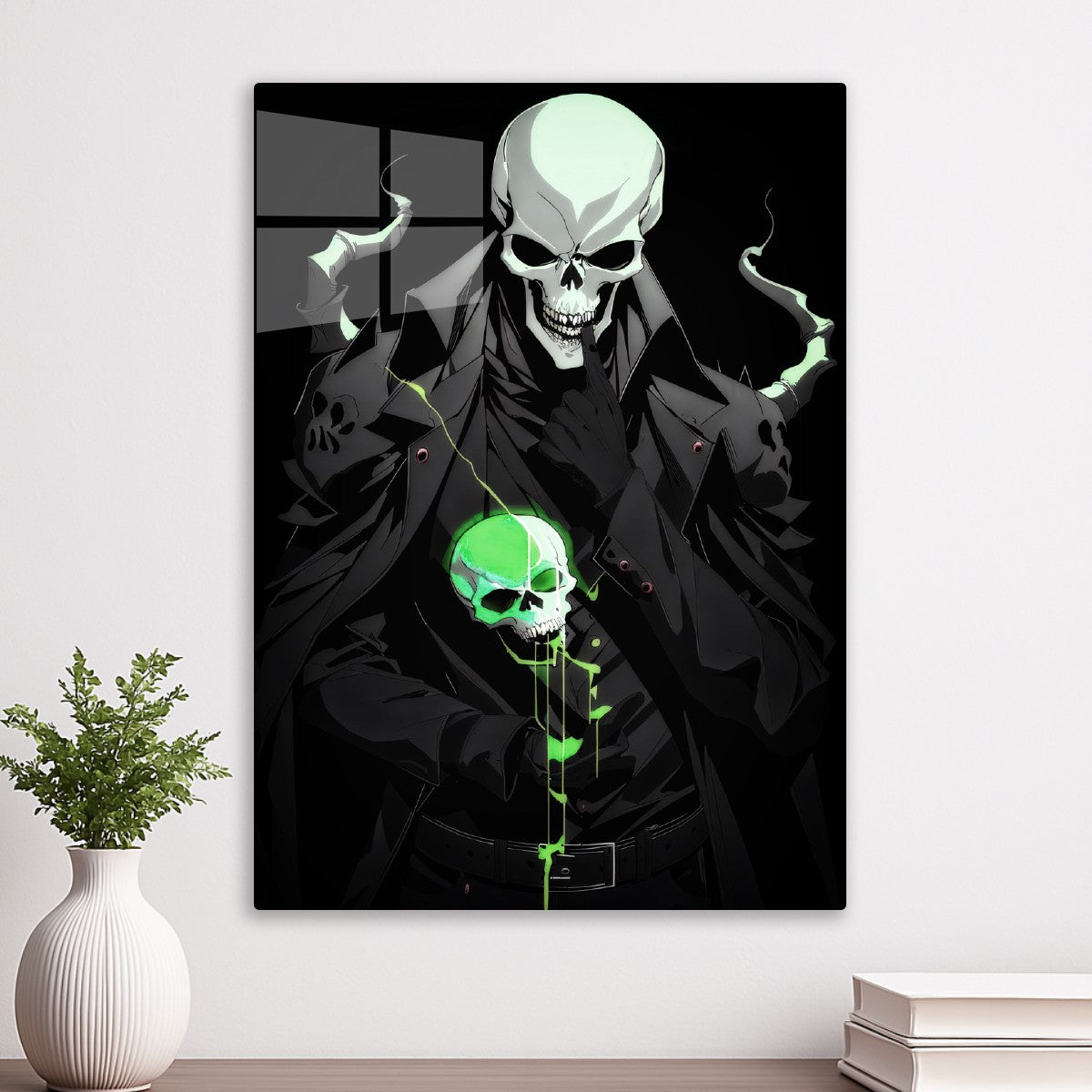 Green, the villain's spectrum