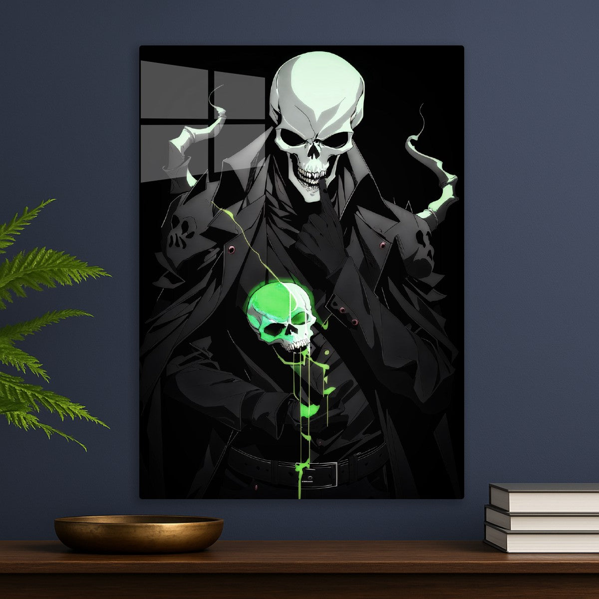 Green, the villain's spectrum