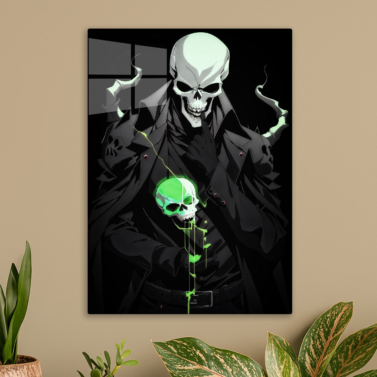 Green, the villain's spectrum