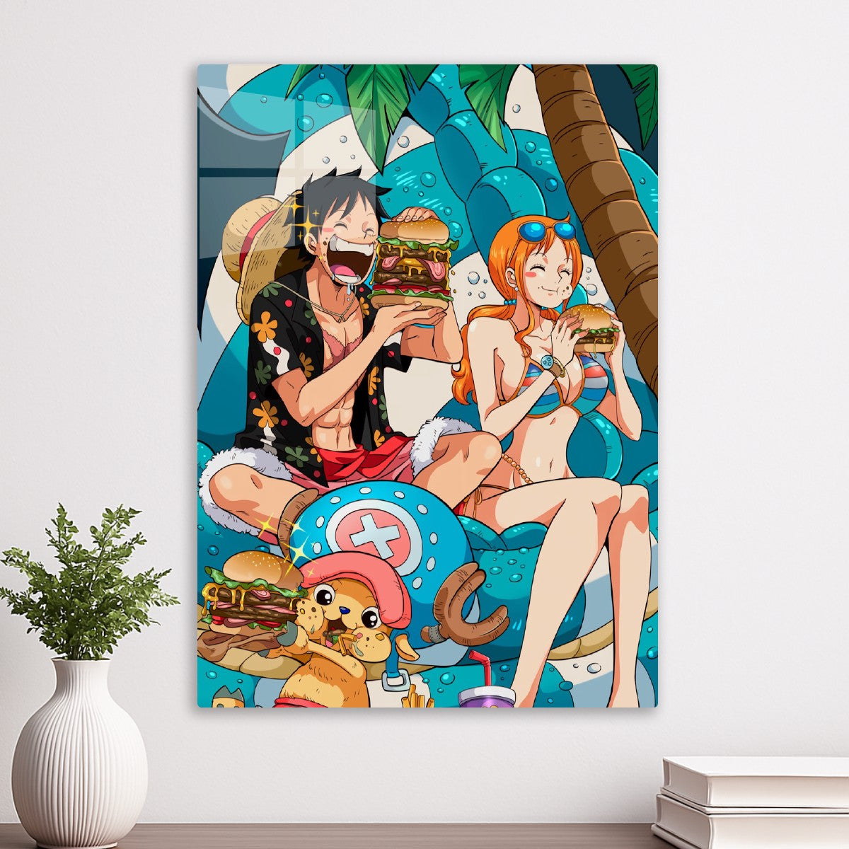 Straw Hats' Burger Feast