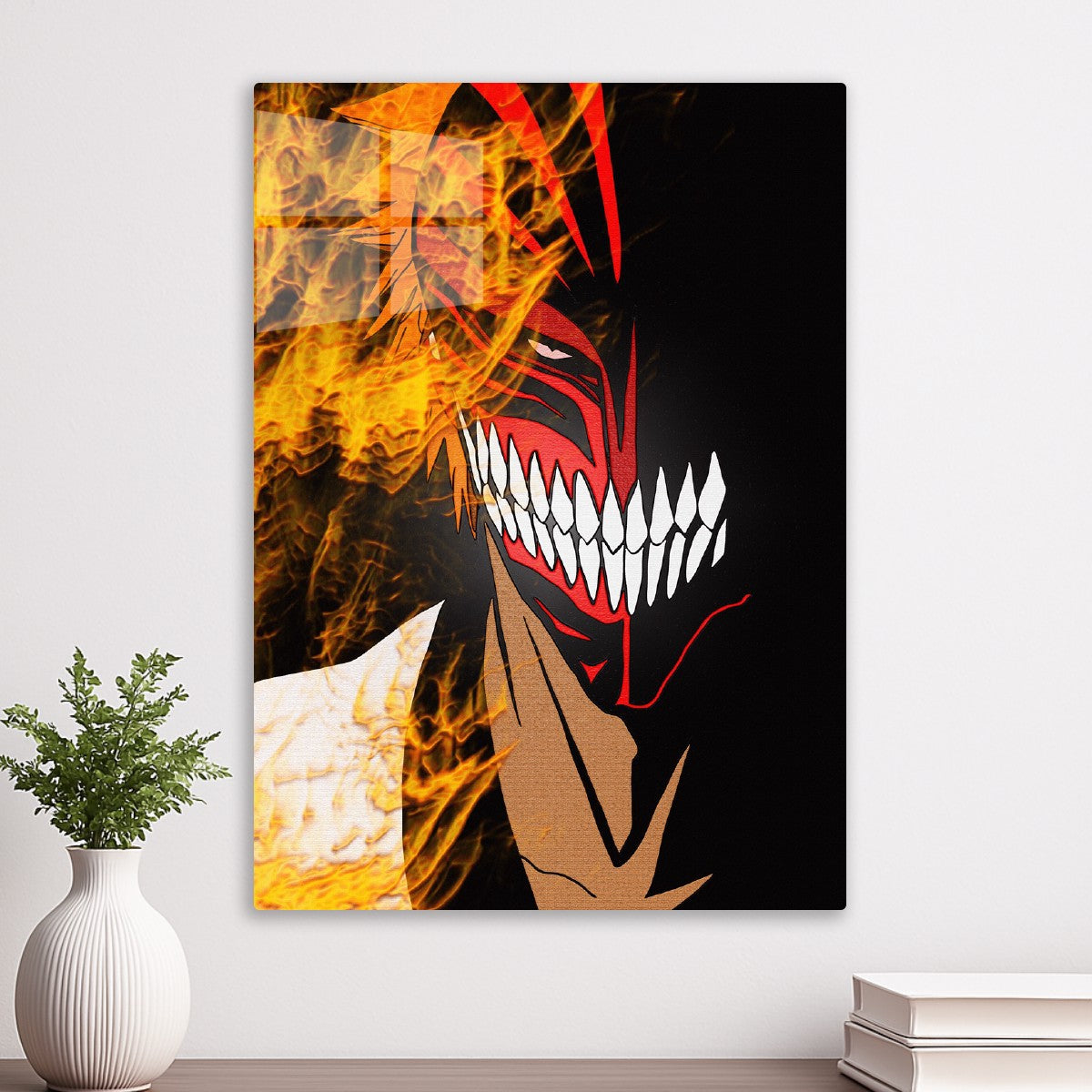 Bleach  Fire Mask Ichigo