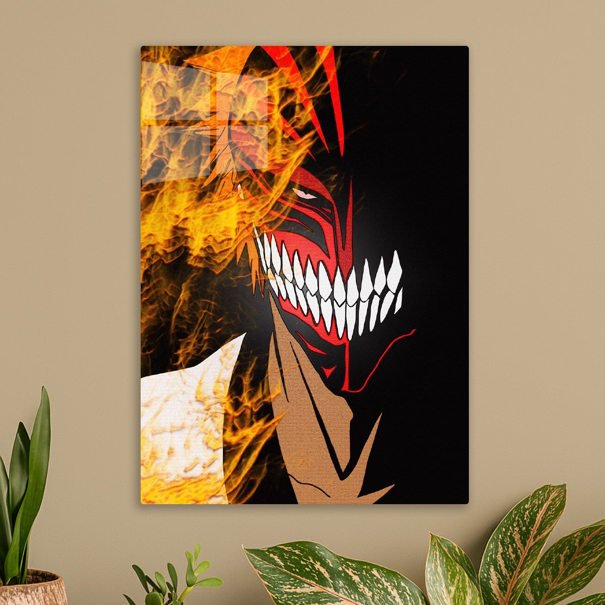 Bleach  Fire Mask Ichigo