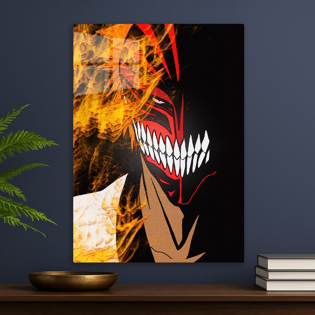 Bleach  Fire Mask Ichigo