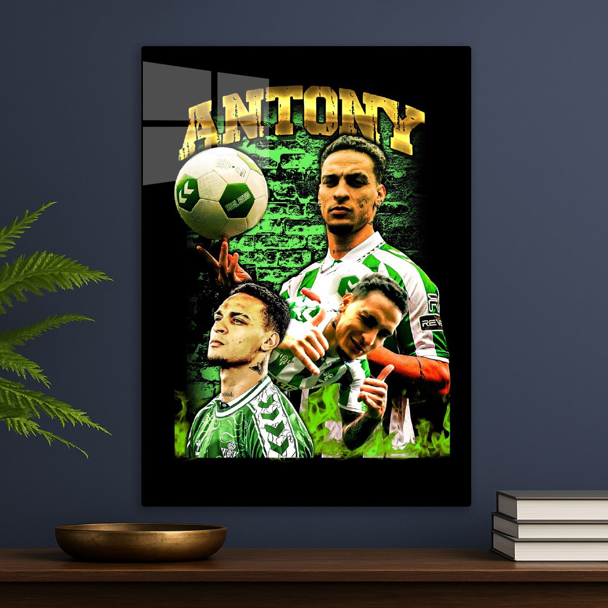 Antony Football Player Graphic