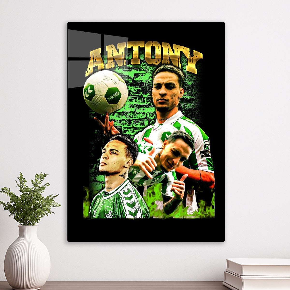 Antony Football Player Graphic