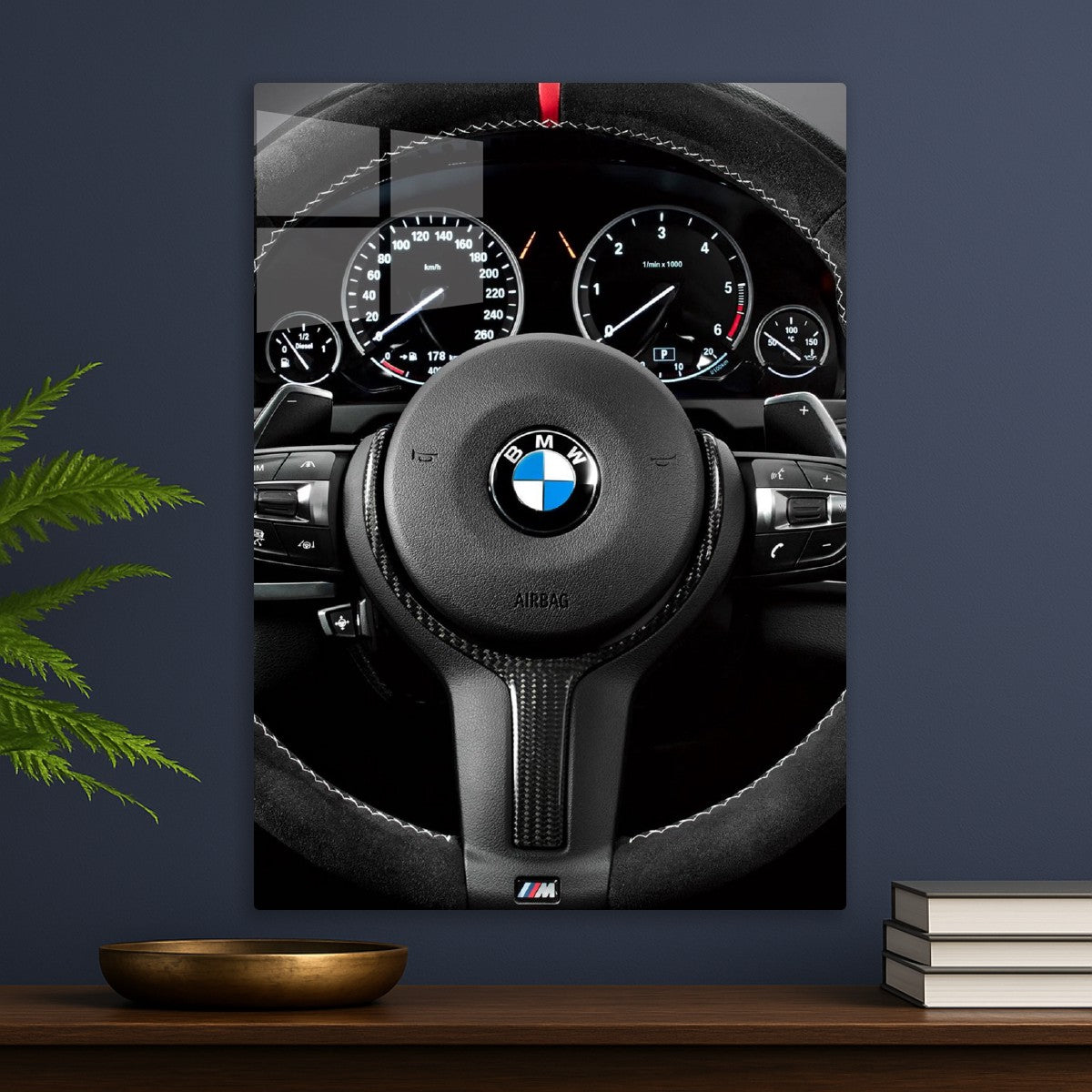 BMW steering wheel