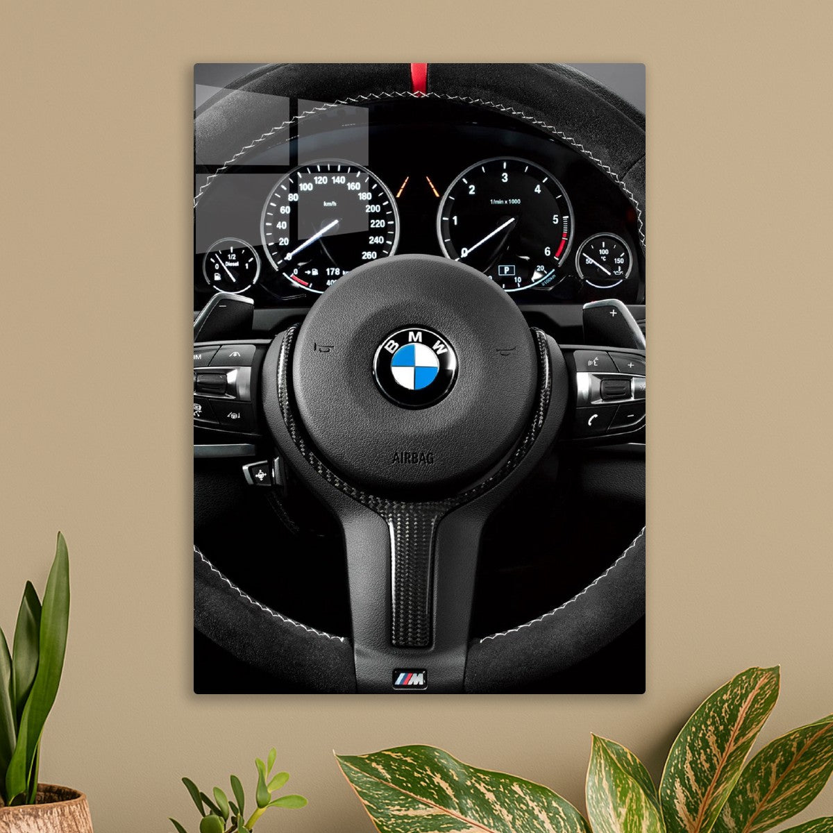 BMW steering wheel