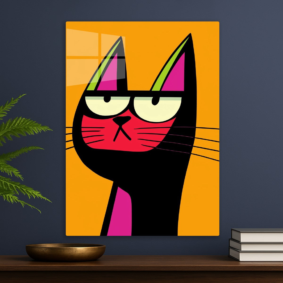 cat pop art