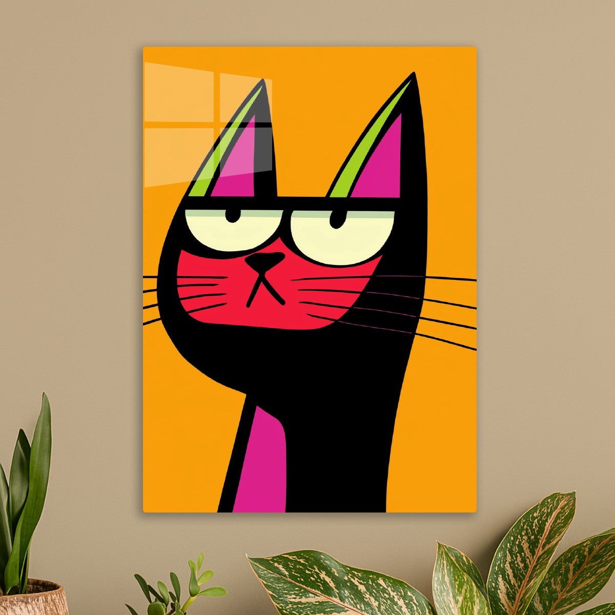 cat pop art