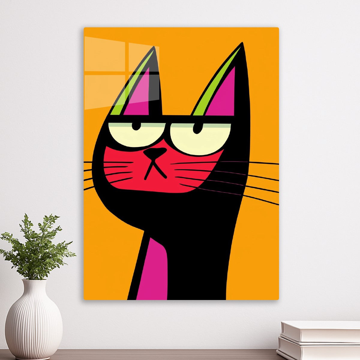 cat pop art