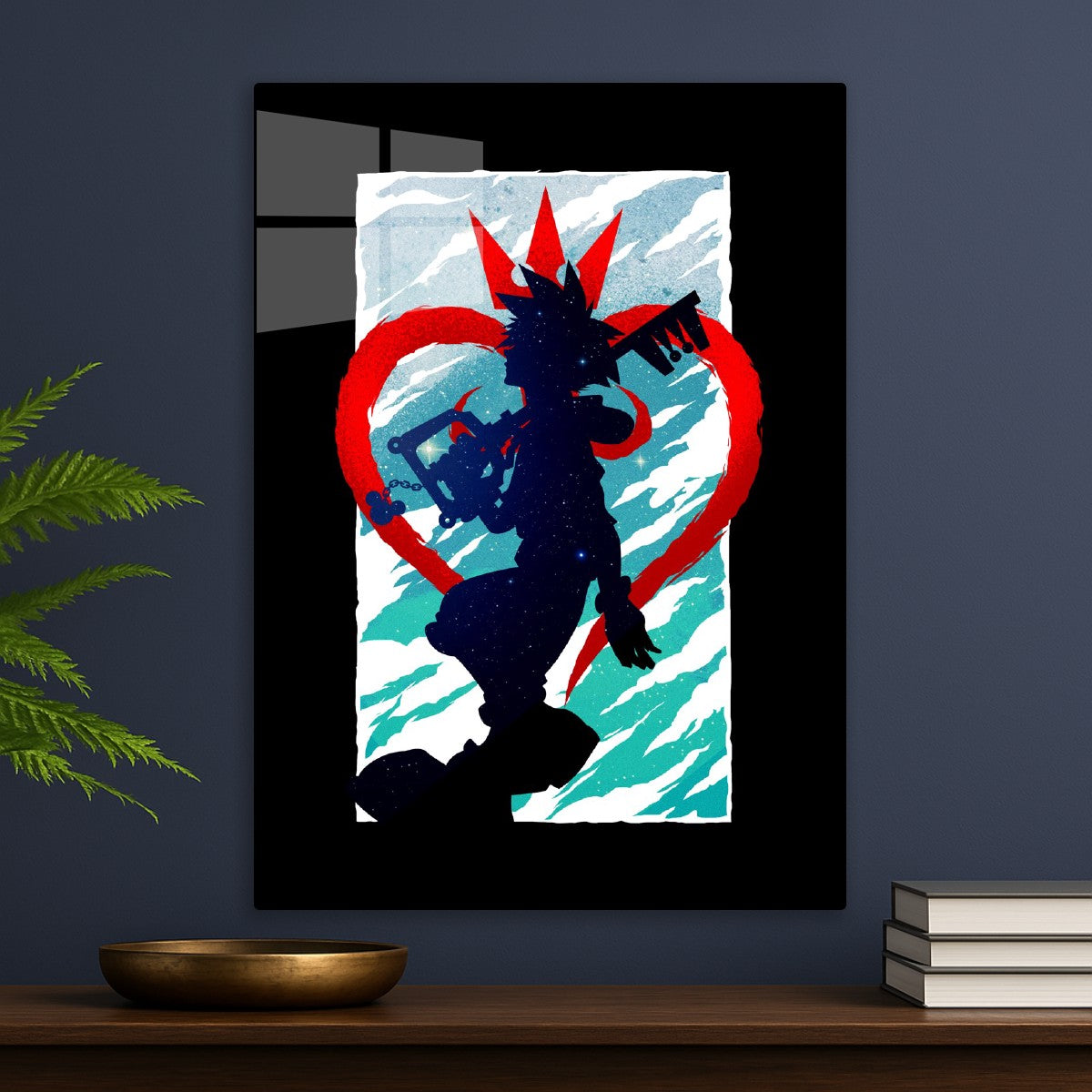 Sora Silhouette Kingdom Hearts