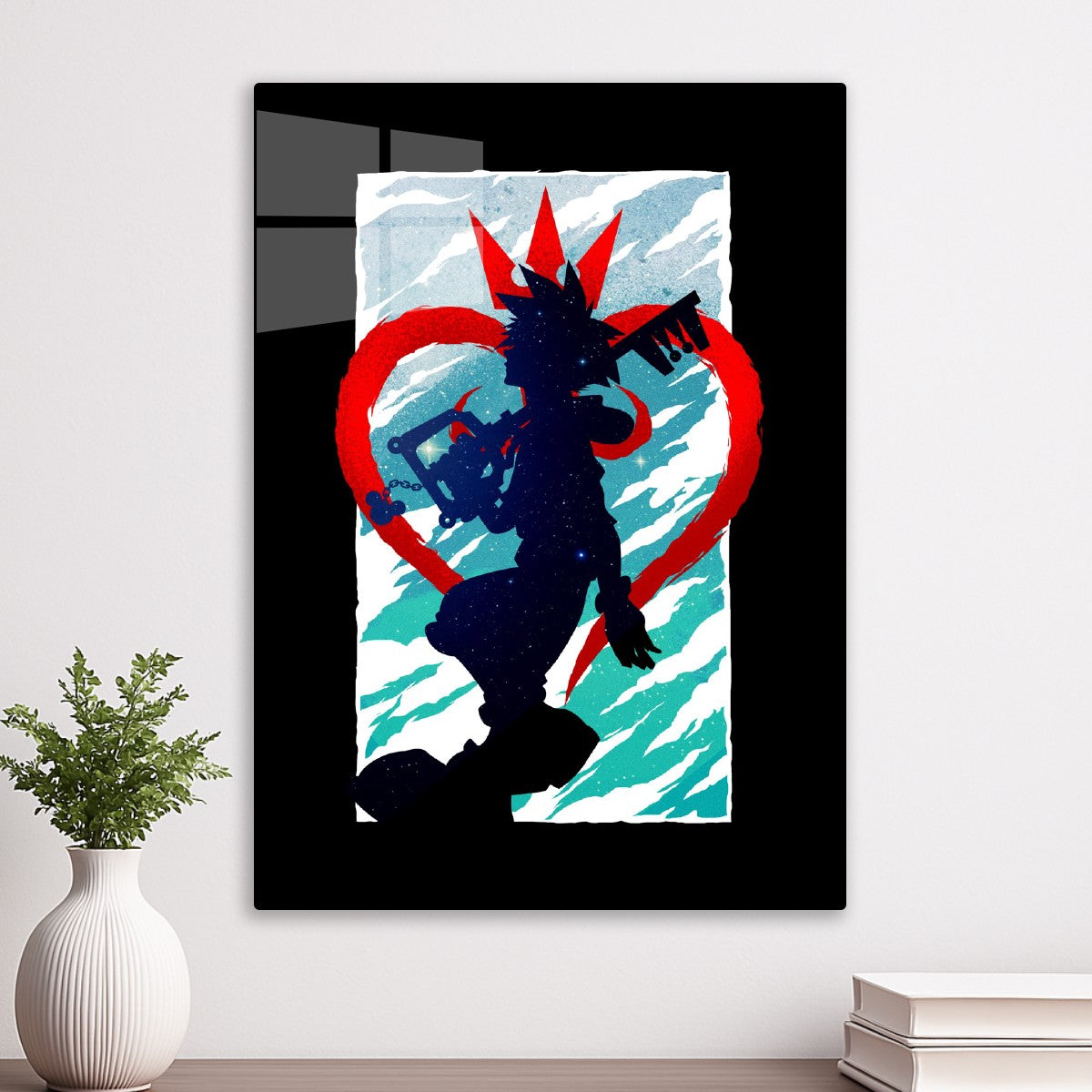 Sora Silhouette Kingdom Hearts