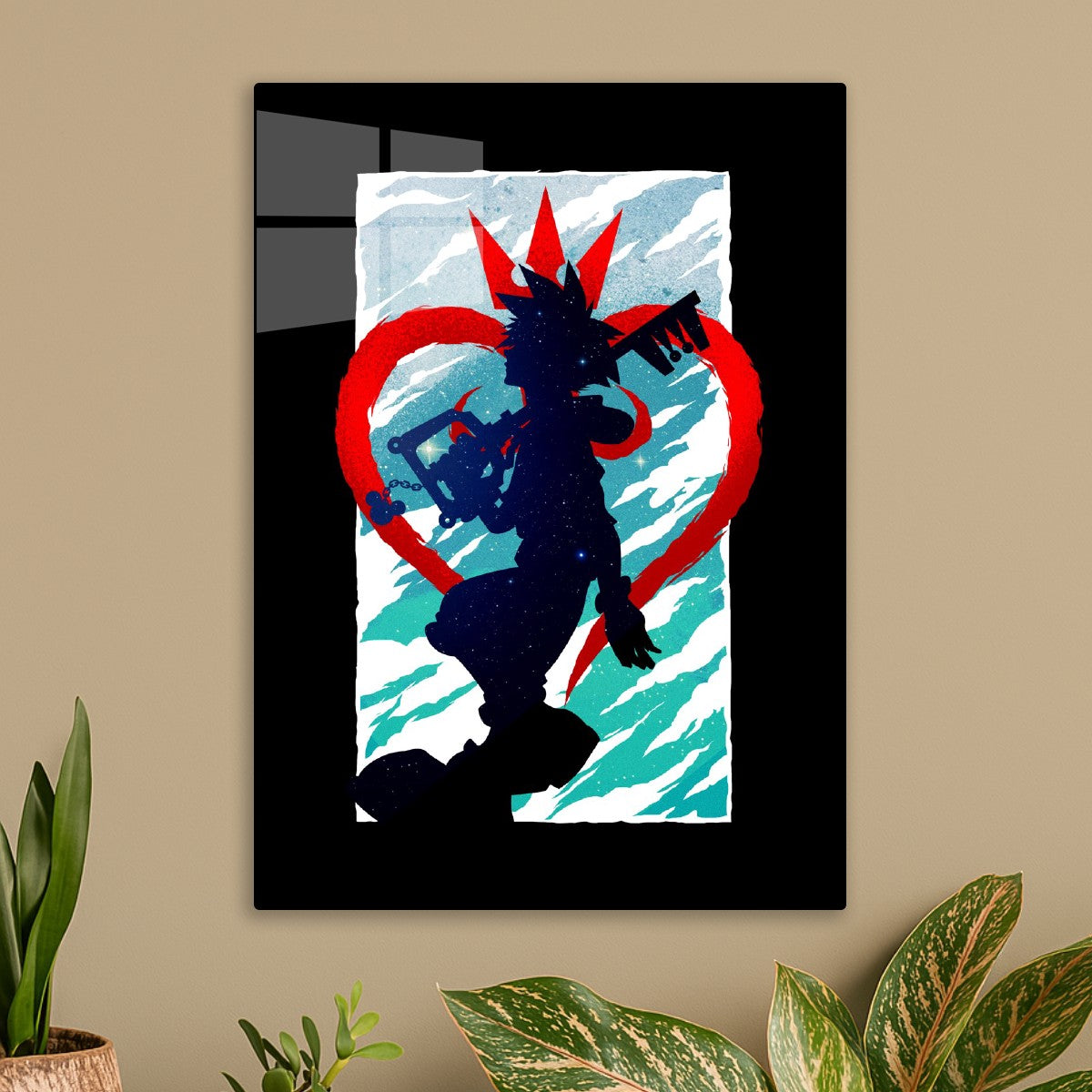Sora Silhouette Kingdom Hearts