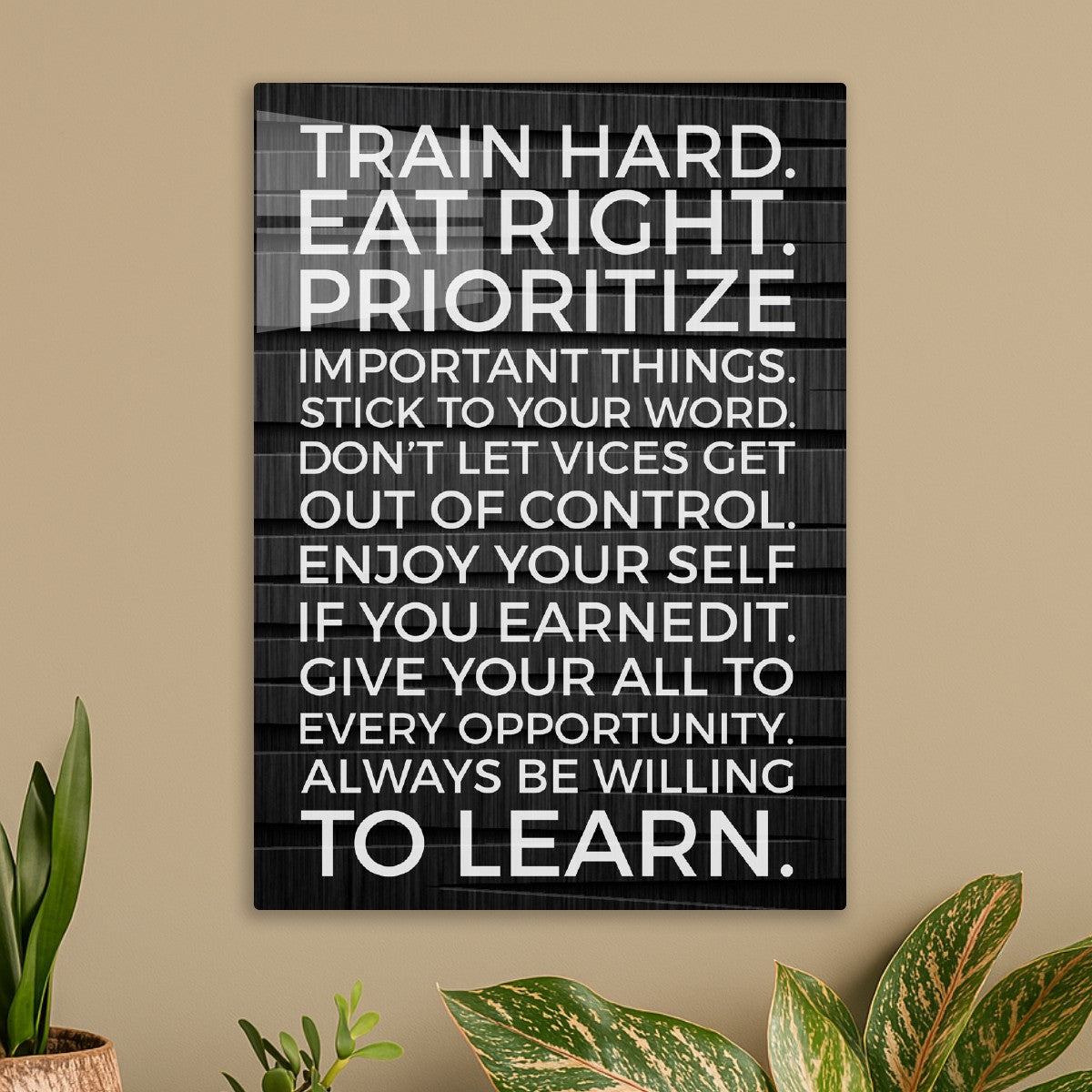 Train Hard