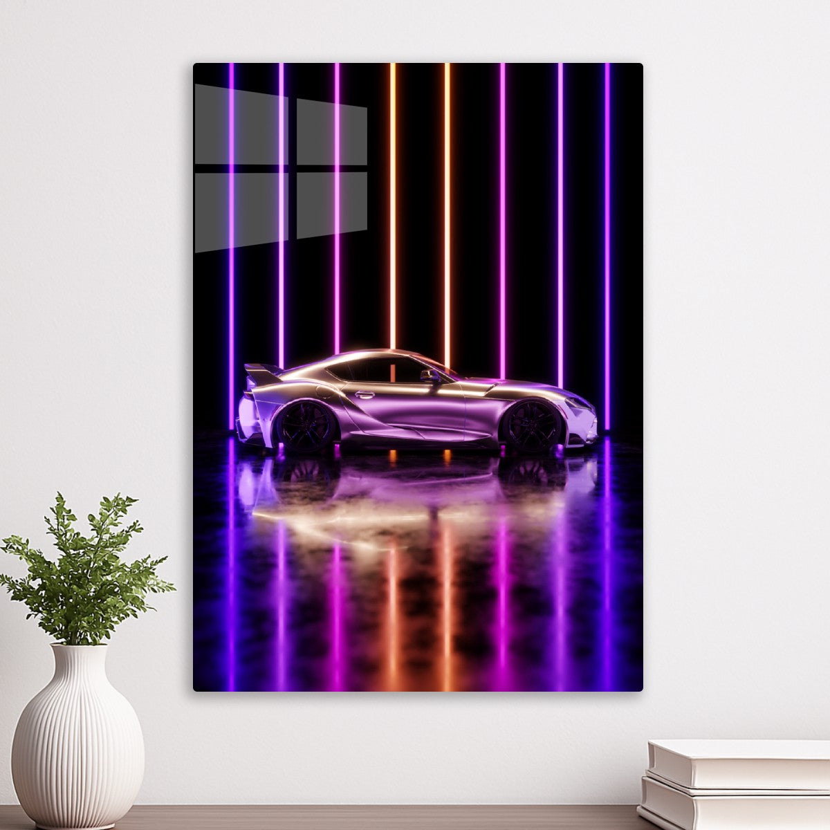Neon Reflections: Toyota GR Su