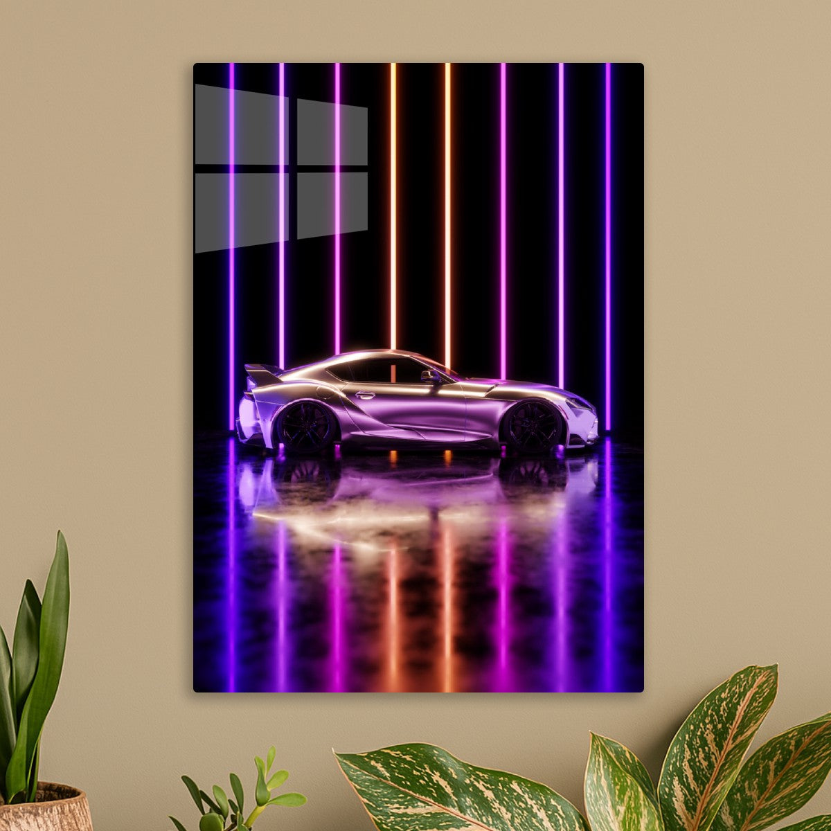 Neon Reflections: Toyota GR Su