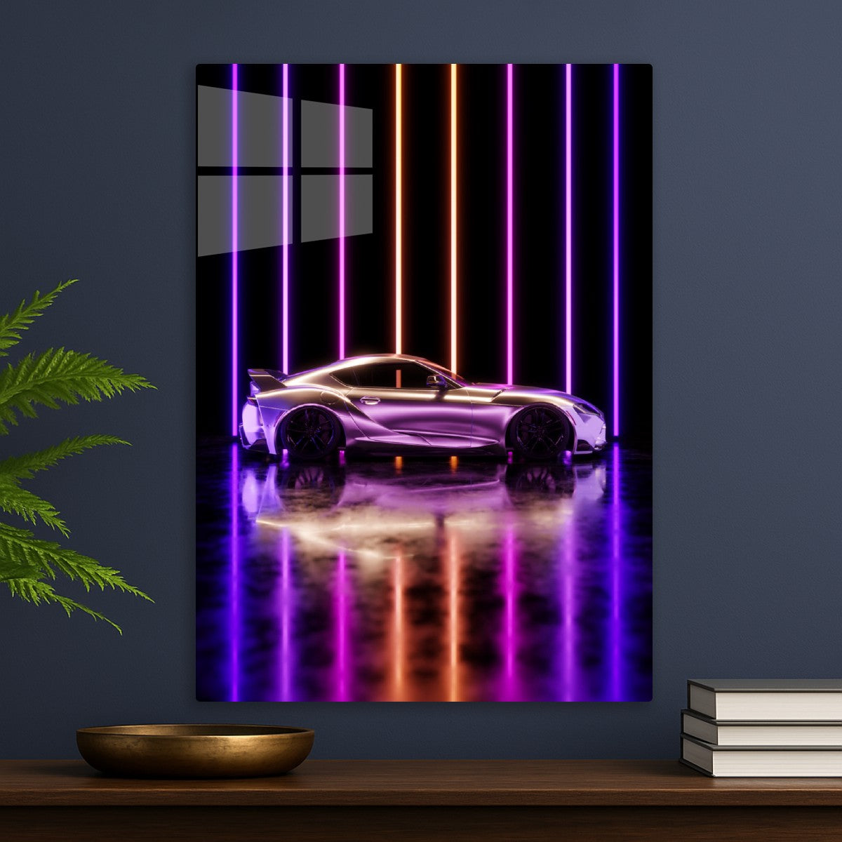 Neon Reflections: Toyota GR Su