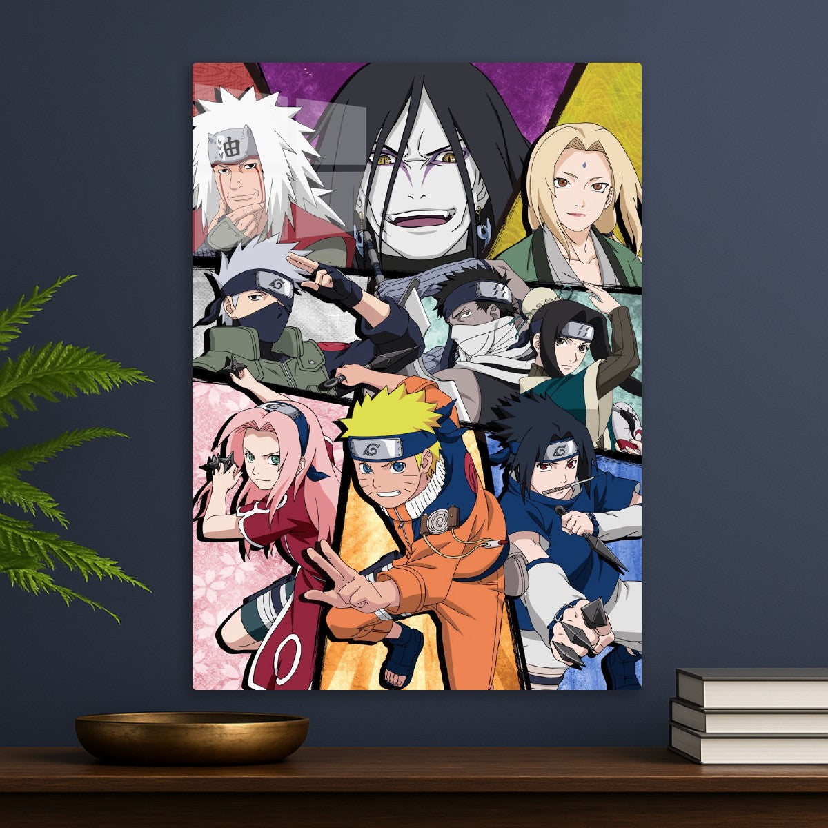 Team 7 and Hokage Faces