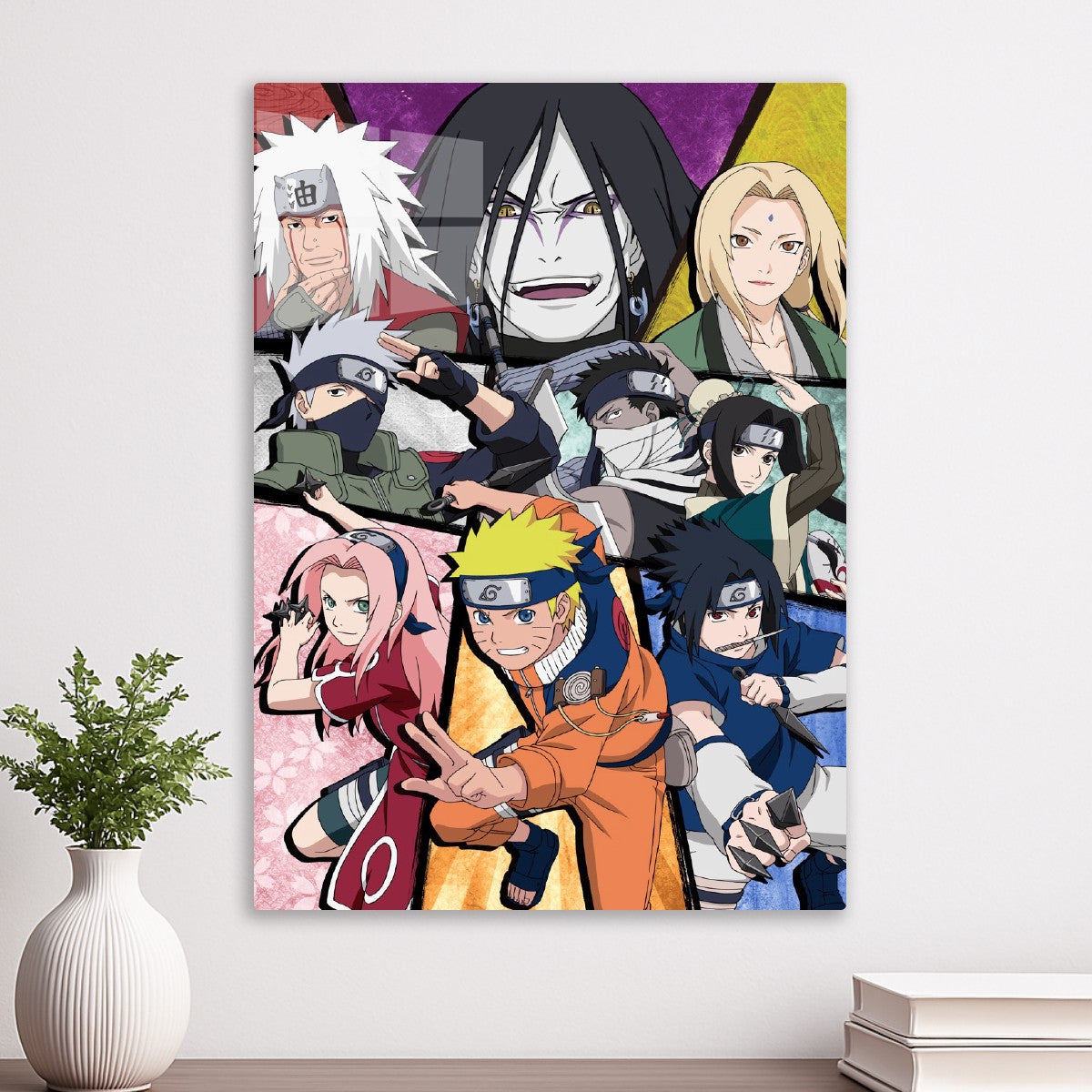 Team 7 and Hokage Faces