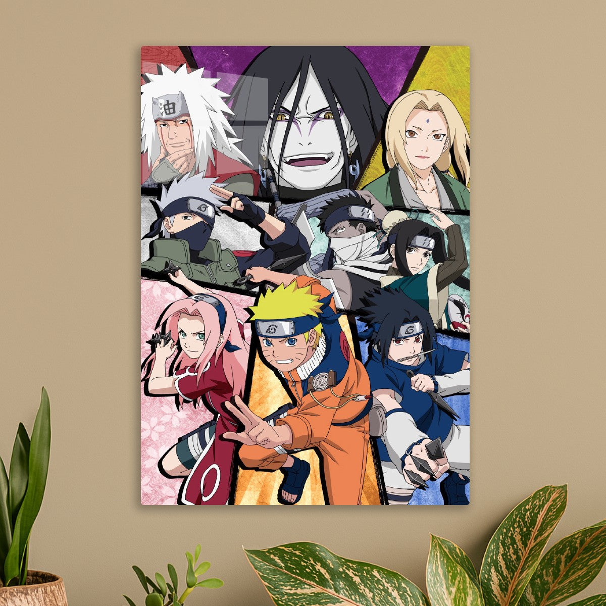 Team 7 and Hokage Faces