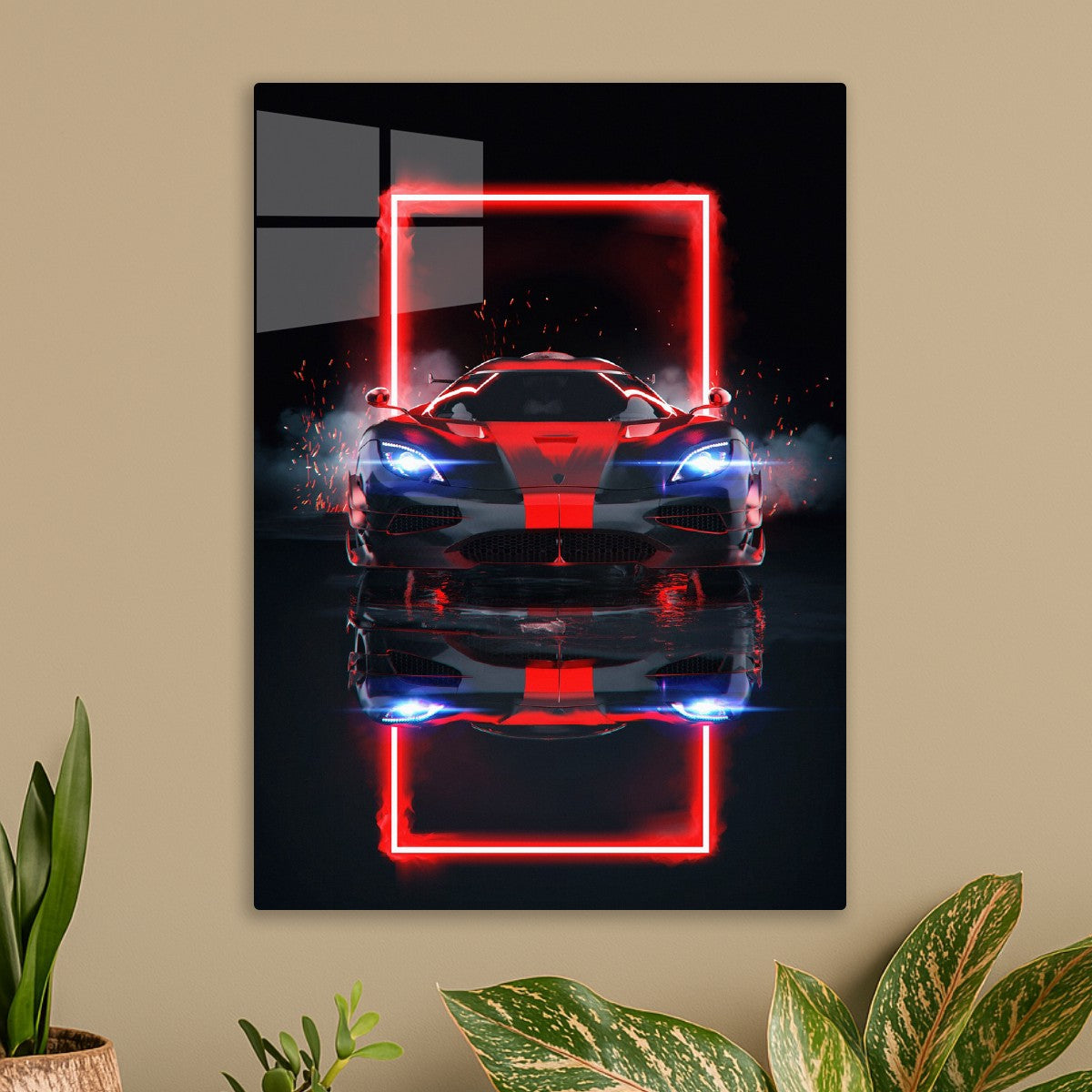 Koenigsegg Agera R: Neon Red 
