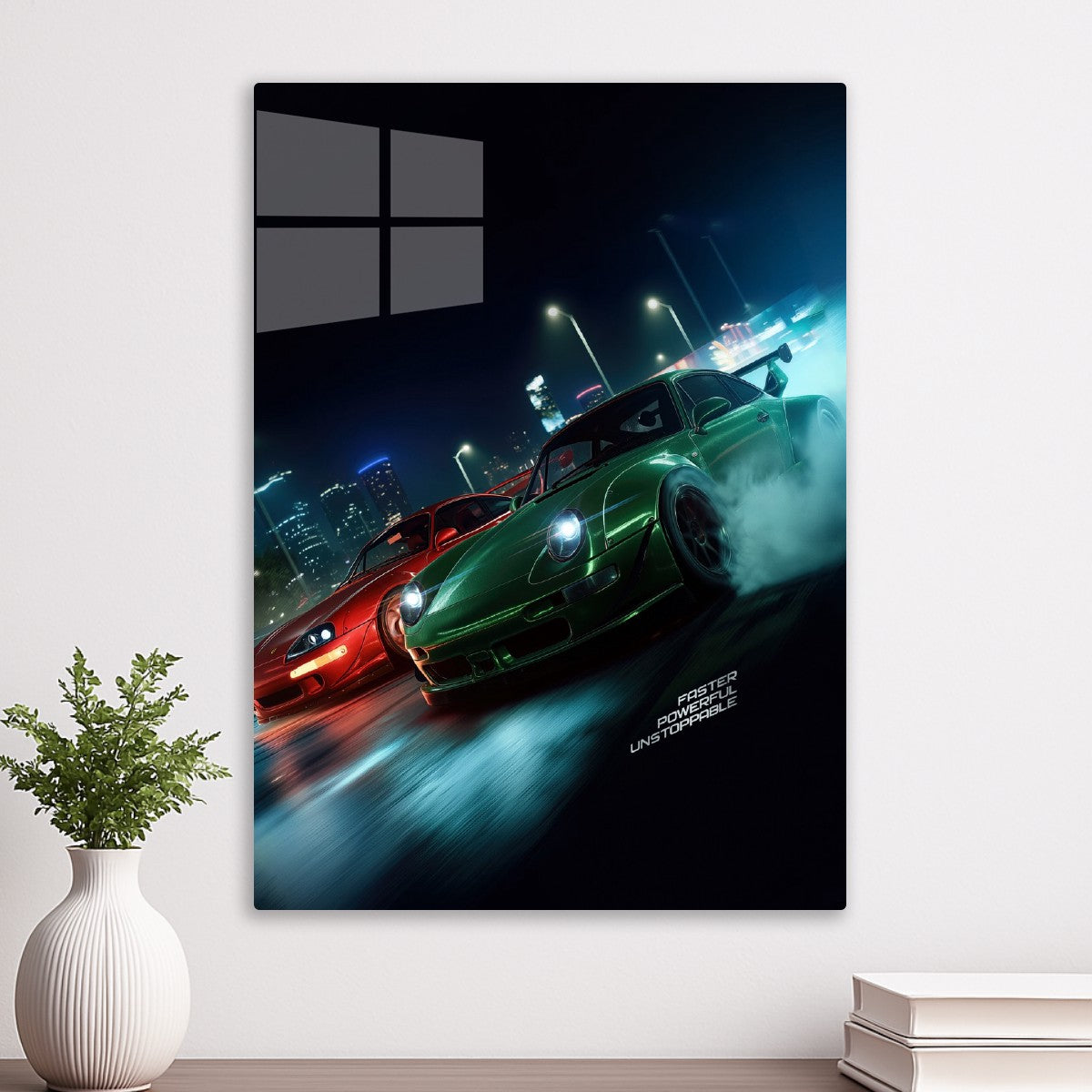 Porsche vs. Supra: Night Race 