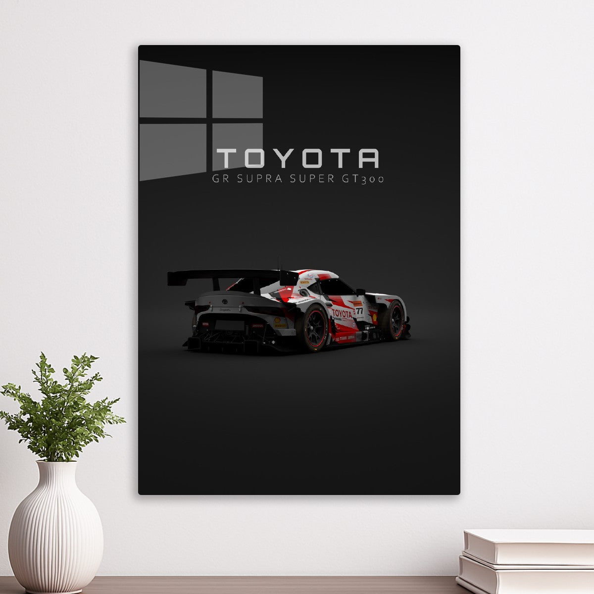 GR Supra - Super GT300 - Back
